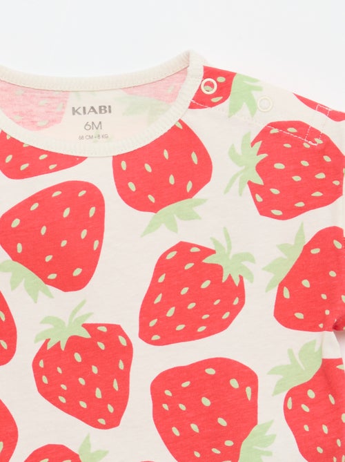 T-Shirt mit Muster - Kiabi
