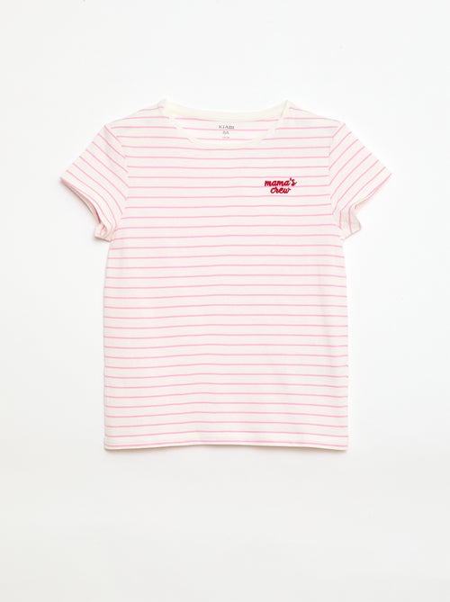T-Shirt mit Muttertags-Botschaft - Kiabi