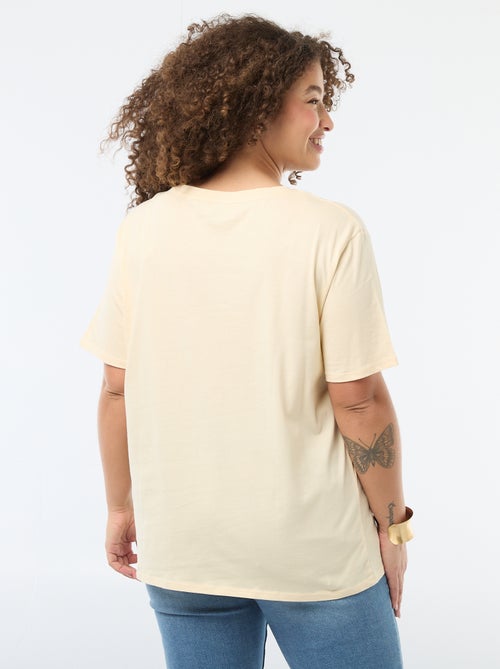 T-Shirt mit Muttertags-Print und kurzen Ärmeln - Kiabi T-Shirt mit Muttertags-Print und kurzen Ärmeln - Kiabi