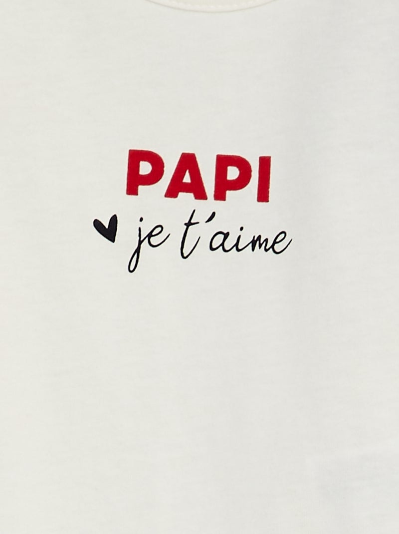 T-Shirt mit Spruch Opa - Kiabi