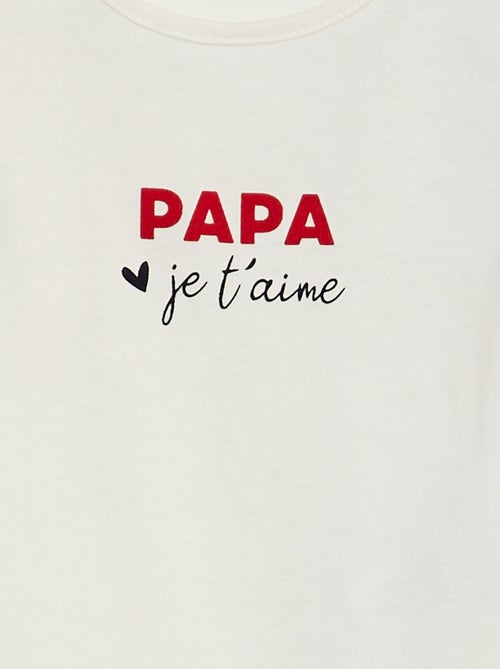 T-Shirt mit Spruch - Kiabi T-Shirt mit Spruch - Kiabi