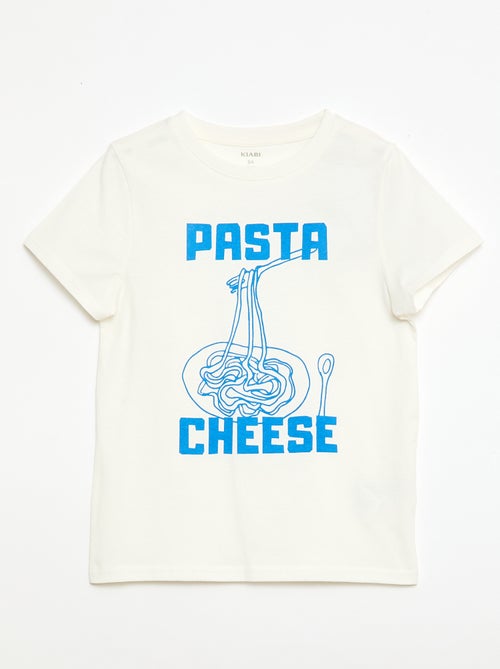 T-Shirt mit Spruch-Print - Kiabi