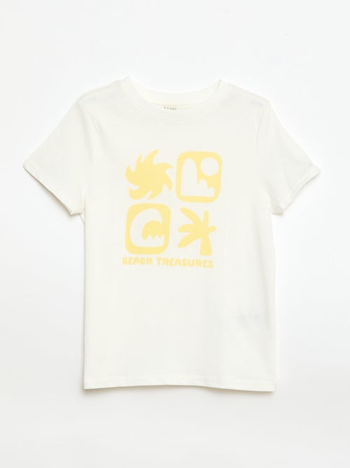T-Shirt mit Spruch - Kiabi