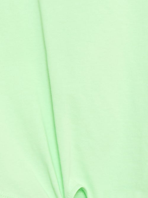 T-Shirt mit Taillenschleife - Kiabi