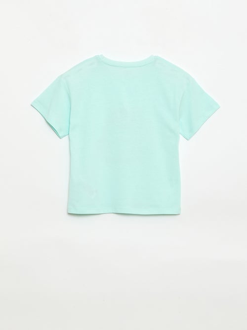 T-Shirt mit verspieltem Druck - Kiabi