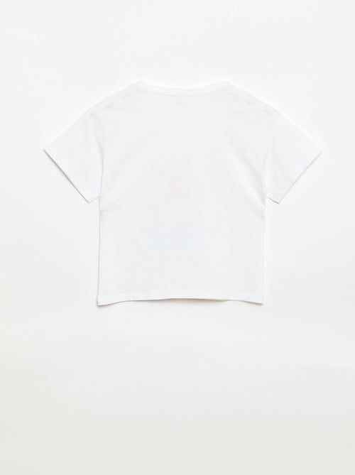 T-Shirt mit verspieltem Druck - Kiabi