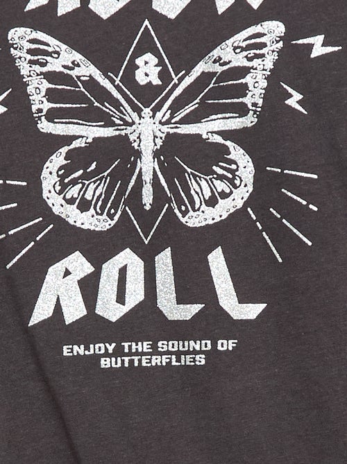 T-Shirt mit verspieltem Druck - Kiabi