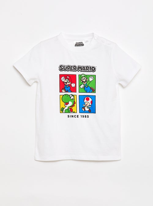 T-shirt "Nintendo" "Mario" - Collezione facile da indossare - Kiabi T-shirt "Nintendo" "Mario" - Collezione facile da indossare - Kiabi