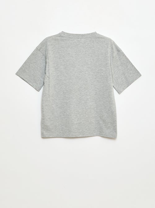 T-Shirt "Nintendo" "Mario" aus unifarbener Baumwolle - Kiabi