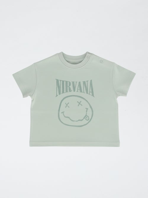 T-shirt 'Nirvana' à manches courtes - Kiabi