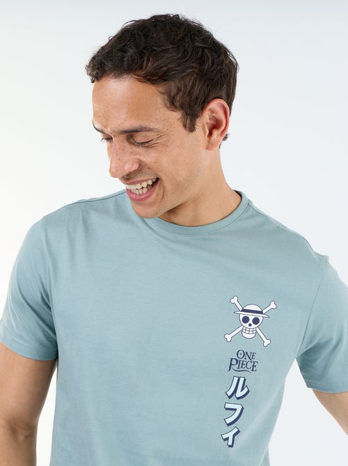 T-shirt 'One Piece' a maniche corte con stampa fronte/retro - Kiabi