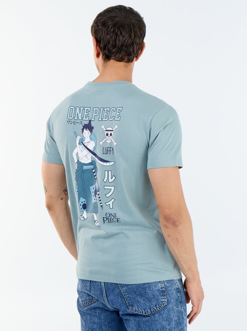 T-shirt 'One Piece' a maniche corte con stampa fronte/retro - Kiabi