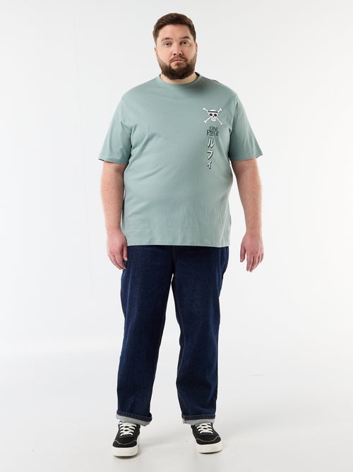 T-Shirt 'One Piece' beidseitig bedruckt - Kiabi