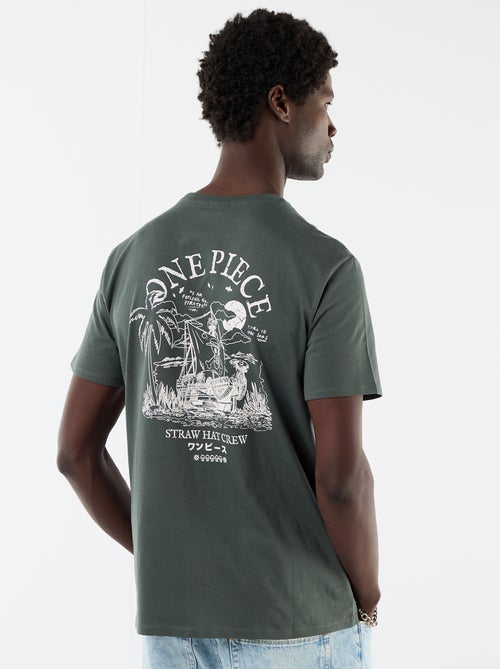 T-Shirt 'One Piece' beidseitig bedruckt - Kiabi