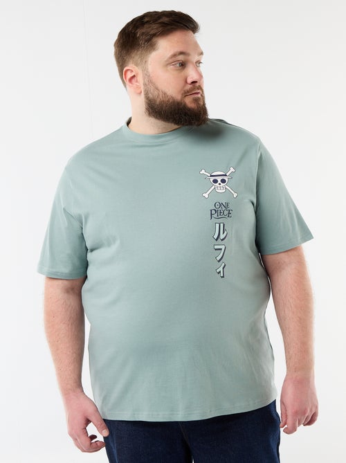 T-shirt 'One Piece' stampata fronte/retro - Kiabi