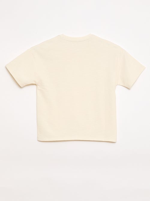 T-shirt oversize à manches courtes - Kiabi