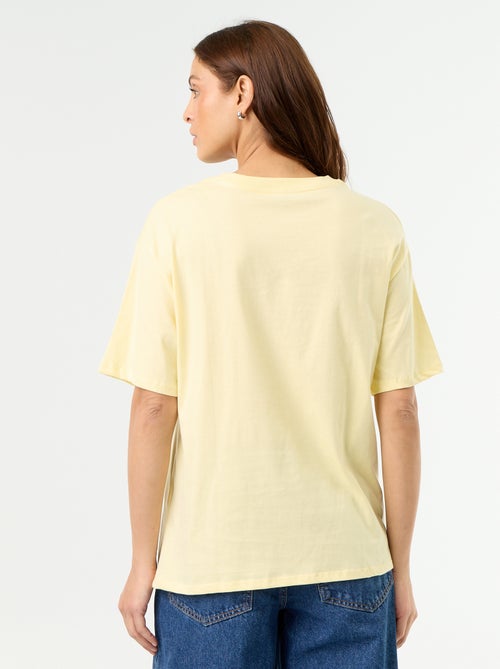 T-shirt oversize con scritta - Kiabi T-shirt oversize con scritta - Kiabi