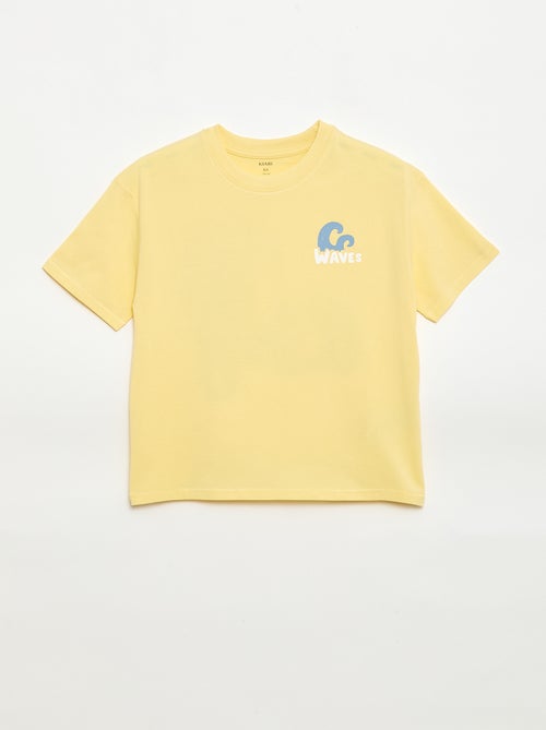T-shirt oversize con stampa - Kiabi