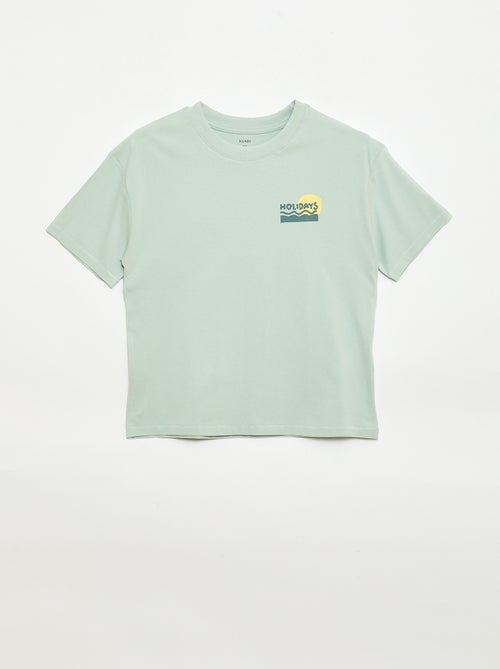 T-shirt oversize imprimé - Kiabi