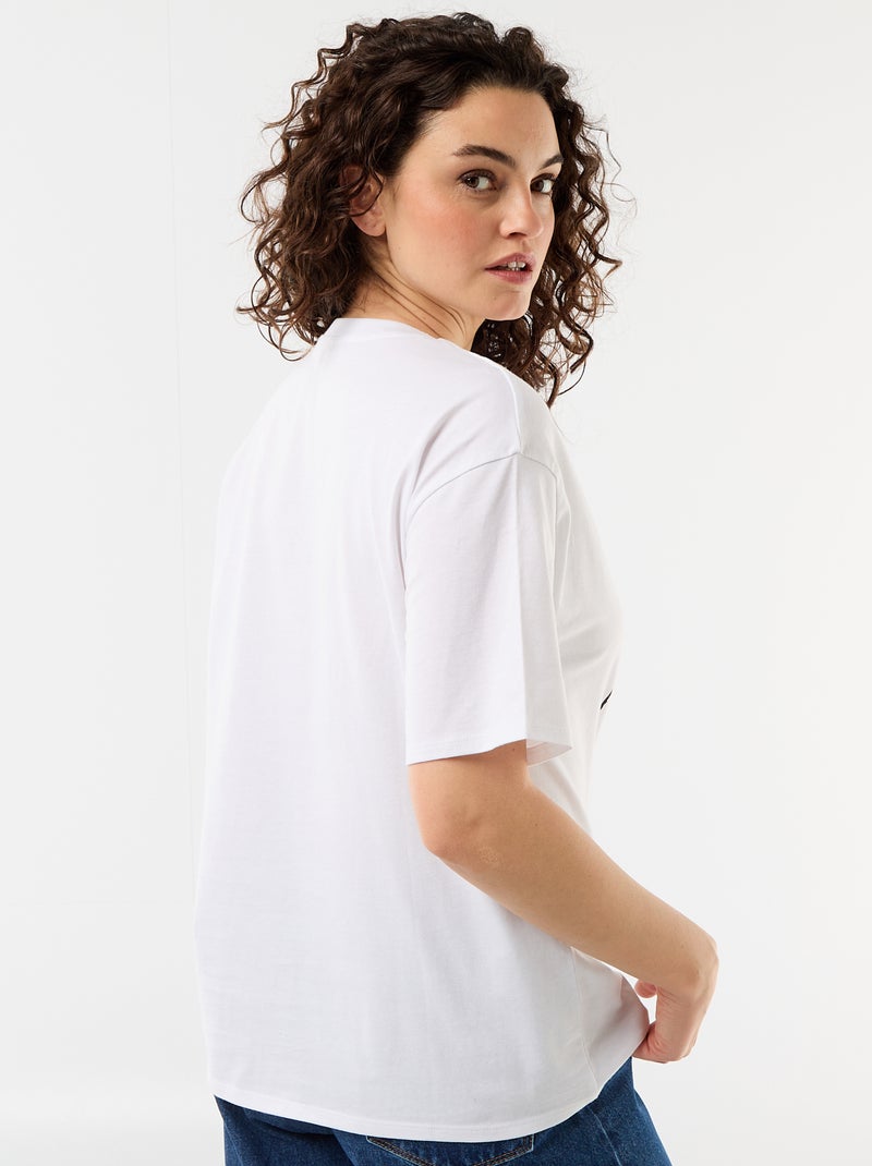 T-shirt oversize Spice Girls à manches courtes Blanc - Kiabi