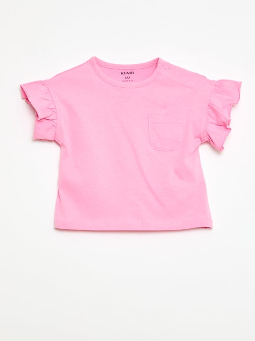 T-shirt + Pants Set - 2 Pockets - Kiabi