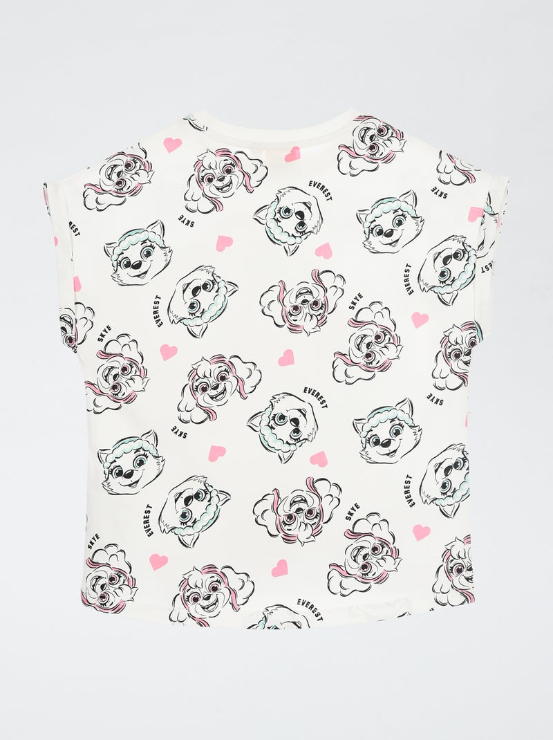 T-Shirt 'PAW Patrol' ärmellos Weiß - Kiabi