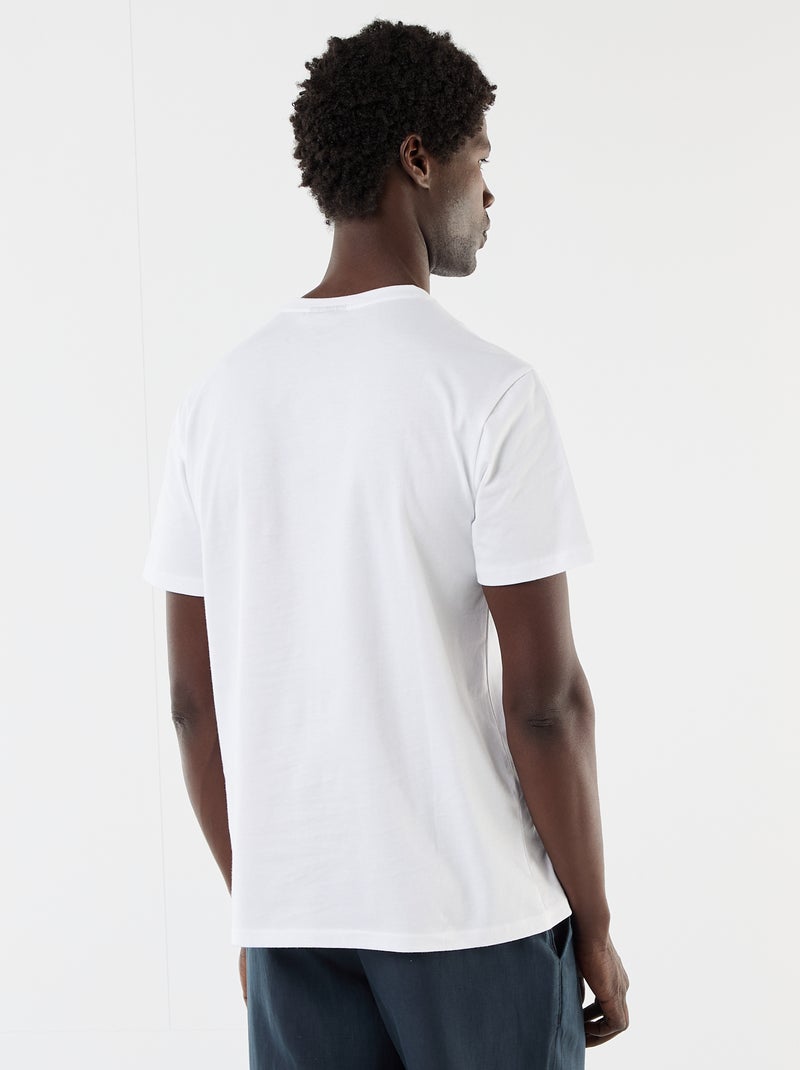 T-shirt 'Pink Floyd' à manches courtes Blanc - Kiabi