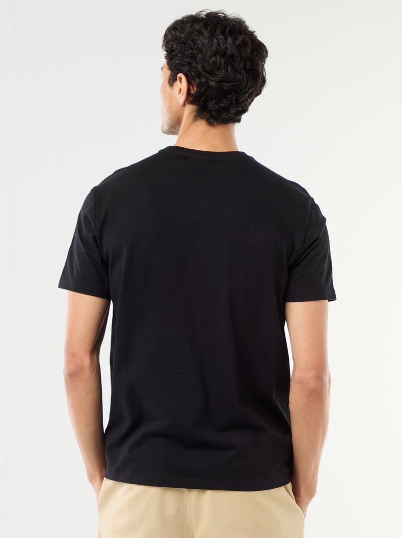 T-Shirt 'Pokémon' 'Pikachu' Kurzarm Schwarz - Kiabi