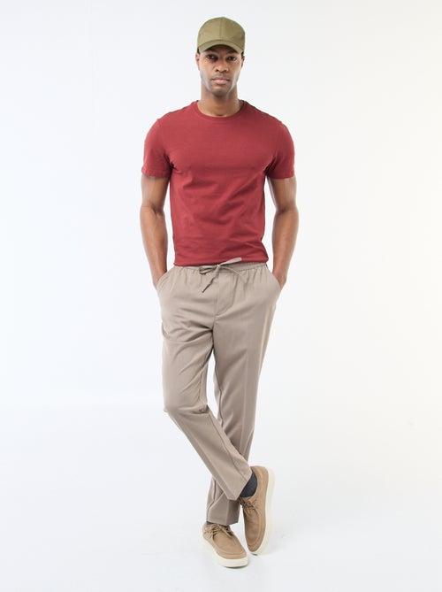 T-shirt pour homme en coton à col rond - Kiabi T-shirt pour homme en coton à col rond - Kiabi