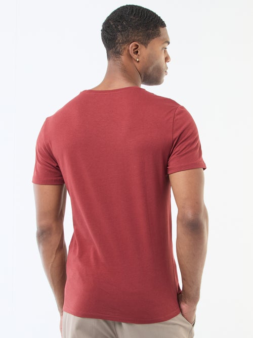 T-shirt pour homme en coton à col rond - Kiabi T-shirt pour homme en coton à col rond - Kiabi