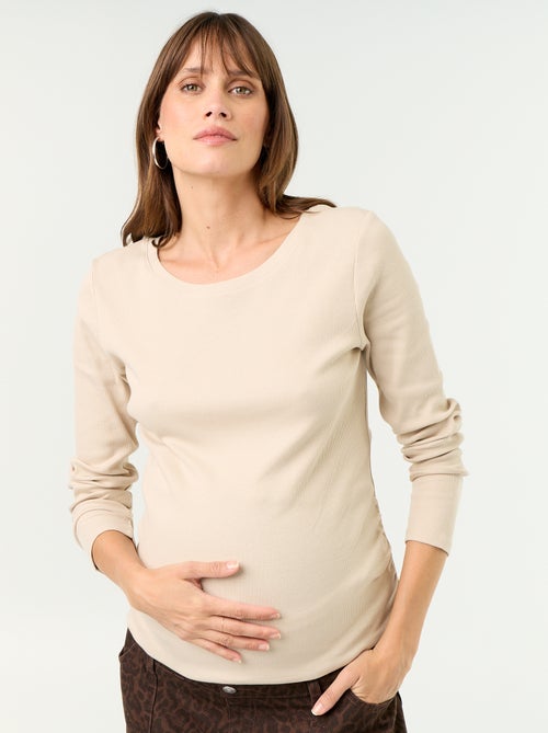 T-shirt premaman a costine - Kiabi