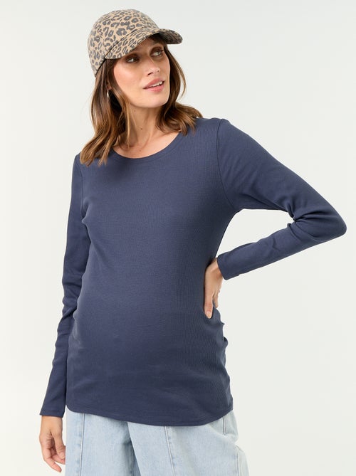 T-shirt premaman a costine - Kiabi T-shirt premaman a costine - Kiabi