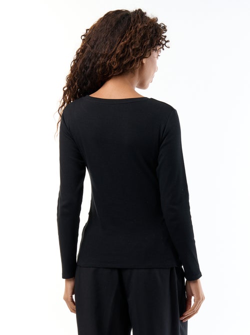 T-shirt premaman a costine - Kiabi T-shirt premaman a costine - Kiabi