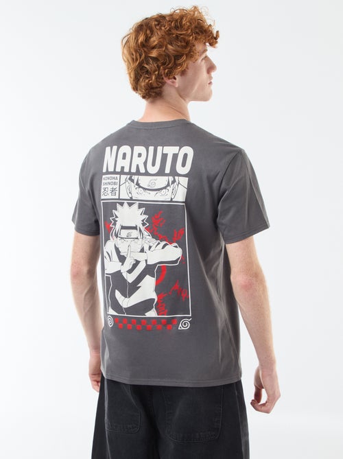 T-shirt 'Sahinler' 'Naruto' en coton - Kiabi