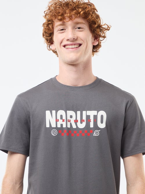 T-shirt 'Sahinler' 'Naruto' en coton - Kiabi