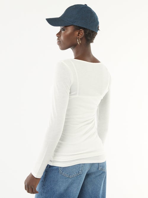 T-shirt smanicato 2-in-1 - Kiabi