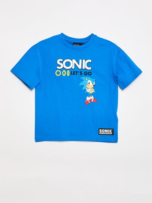 T-shirt 'Sonic' à manches courtes - Kiabi