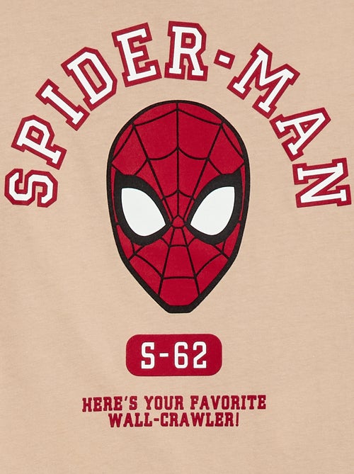 T-Shirt "Spider-Man" "Marvel" langärmlig - Kiabi