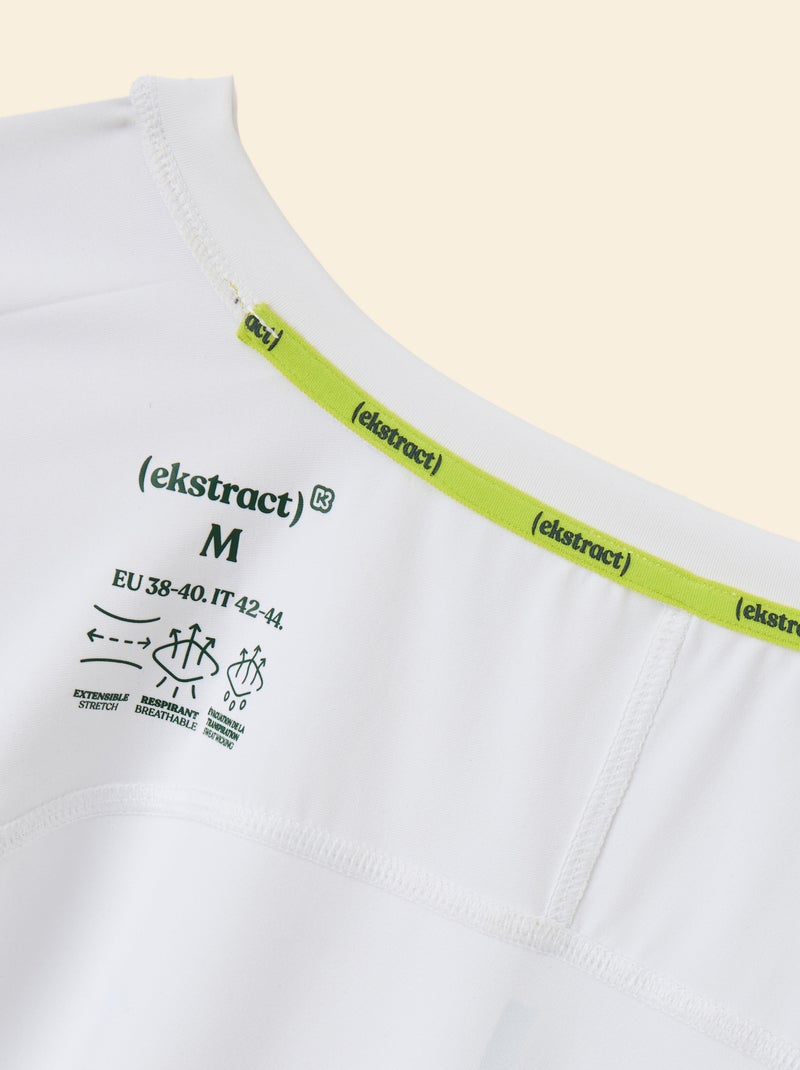 T-shirt sportiva - (ekstract) Bianco - Kiabi