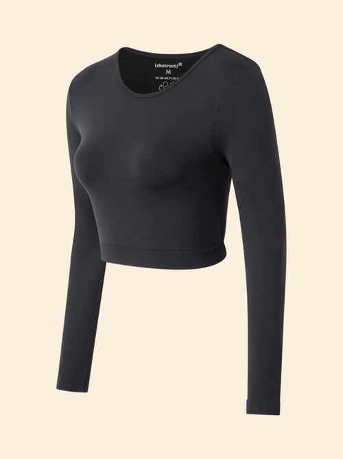 T-shirt sportiva a maniche lunghe - (ekstract) - Kiabi