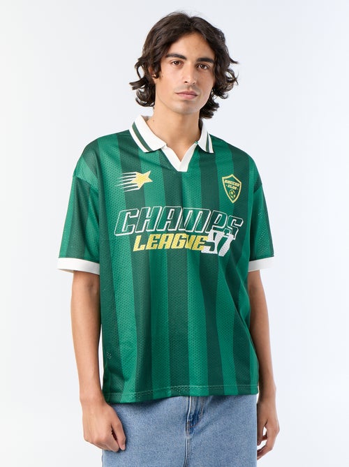 T-shirt sportiva con collo polo - Kiabi T-shirt sportiva con collo polo - Kiabi