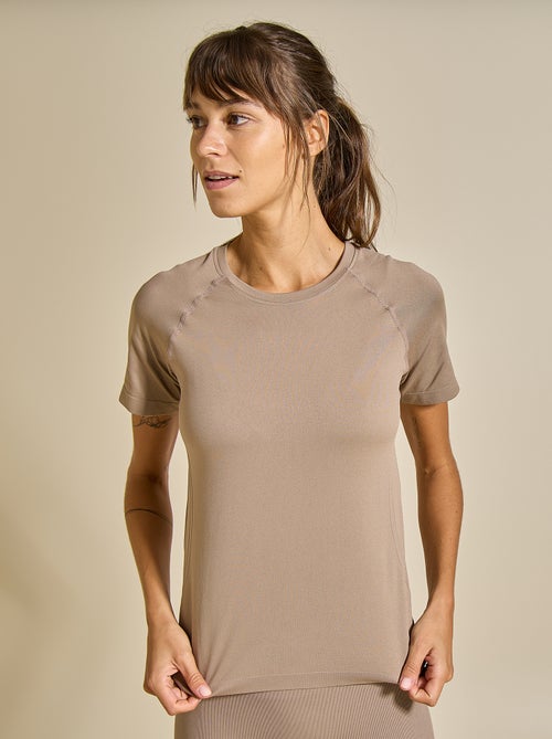 T-shirt sportivo effetto seconda pelle - (ekstract) - Kiabi
