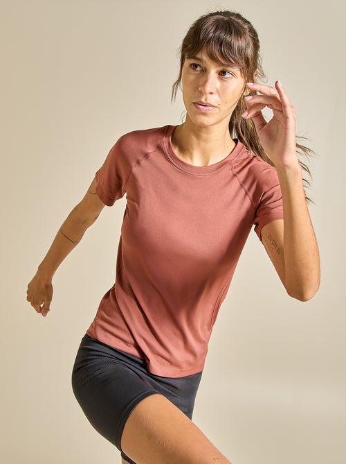 T-shirt sportivo effetto seconda pelle - (ekstract) - Kiabi