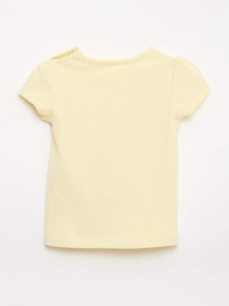 T-shirt stampa \'Disney\' Giallo - Kiabi