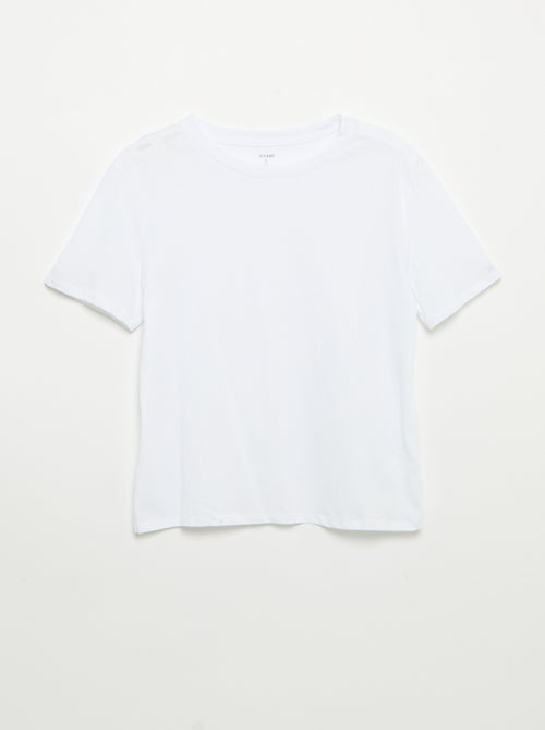 T-shirt stampata a maniche corte - Facile da indossare - Kiabi