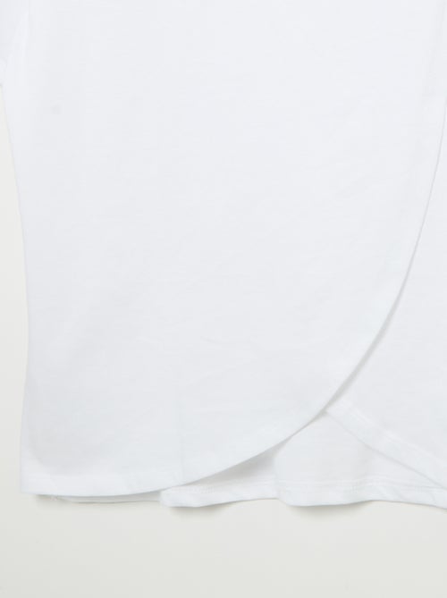 T-shirt stampata a maniche corte - Facile da indossare - Kiabi