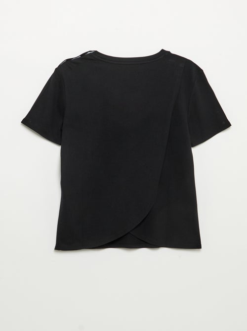 T-shirt stampata a maniche corte - Facile da indossare - Kiabi T-shirt stampata a maniche corte - Facile da indossare - Kiabi