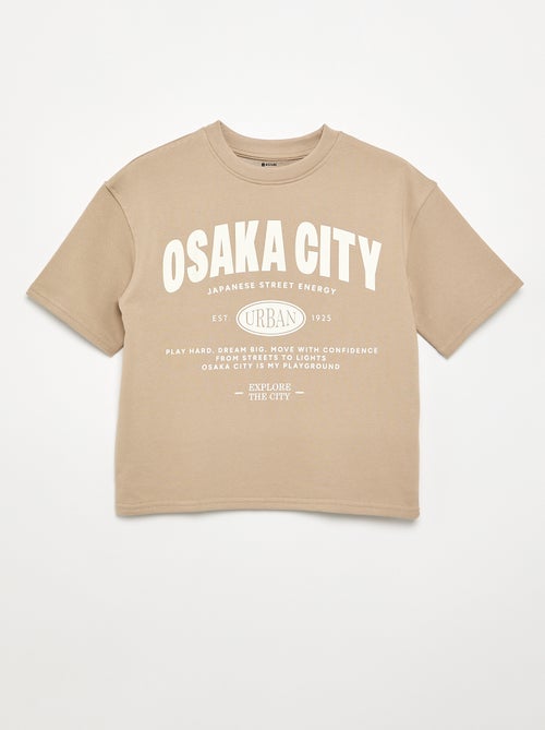 T-shirt stampata a maniche corte - Kiabi