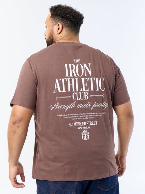 T-shirt stampata a maniche corte - Kiabi
