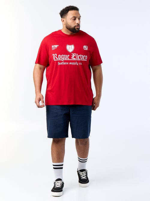 T-shirt stampata a maniche corte - Kiabi